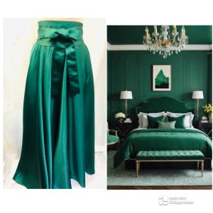 R2198 Emerald Kate skirt with bow belt