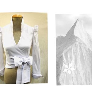 White Holly Top R1599